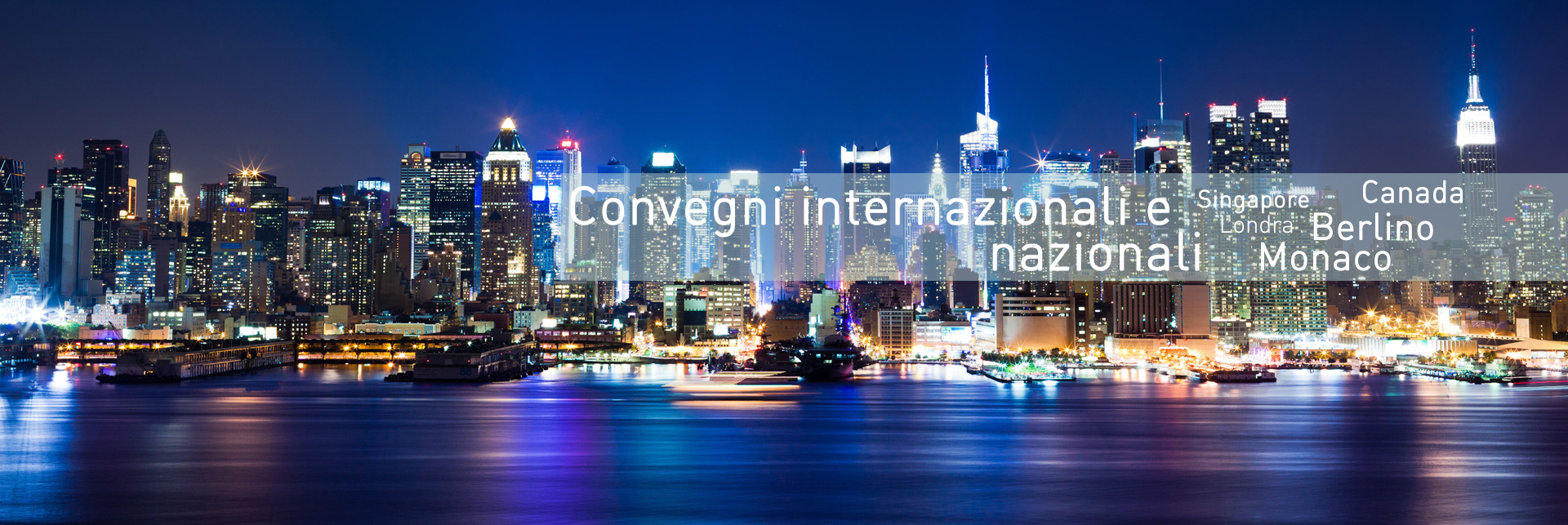 congressi internazionali